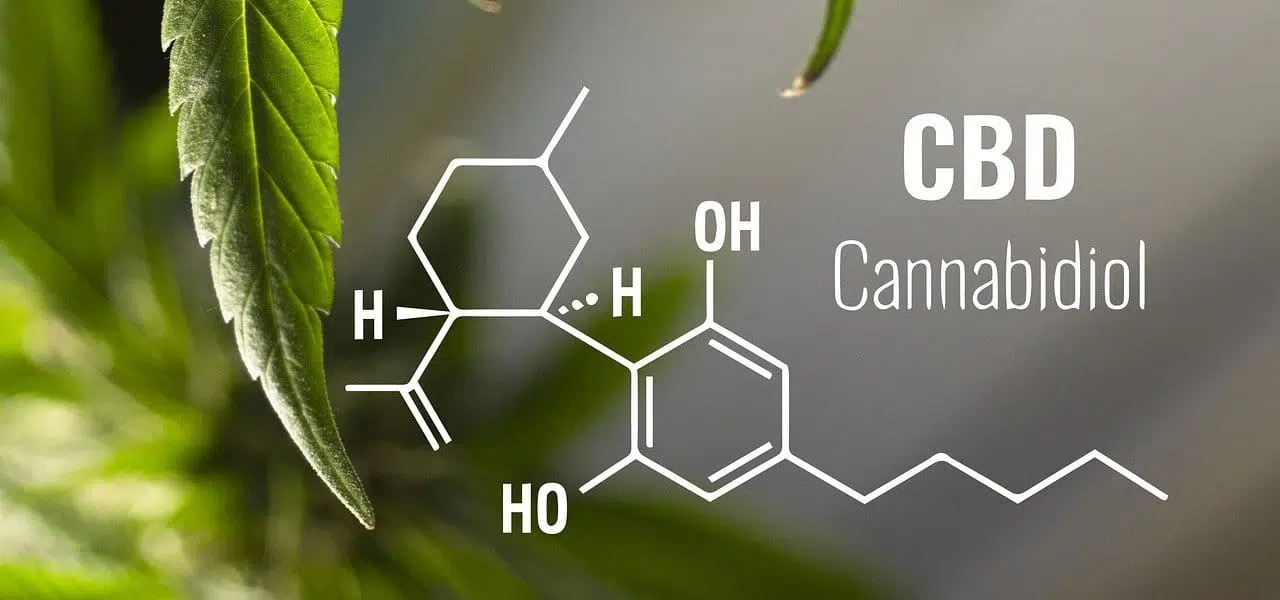 Molécule de CBD